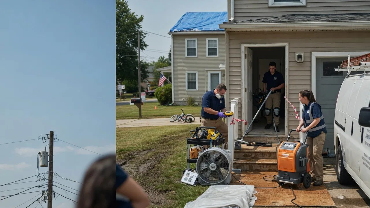 Water Damage Repair in North Ridgeville, OH near me